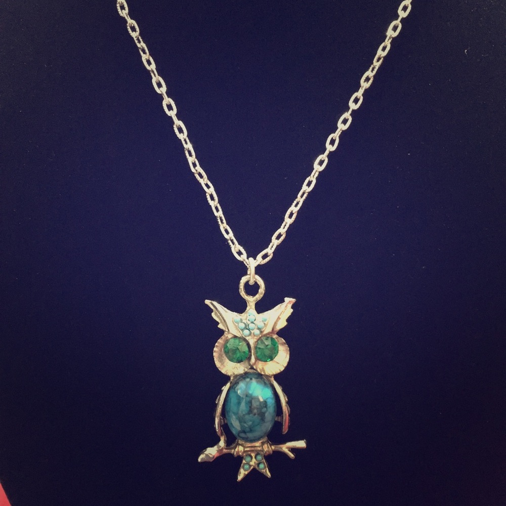 Vintage Owl Necklace